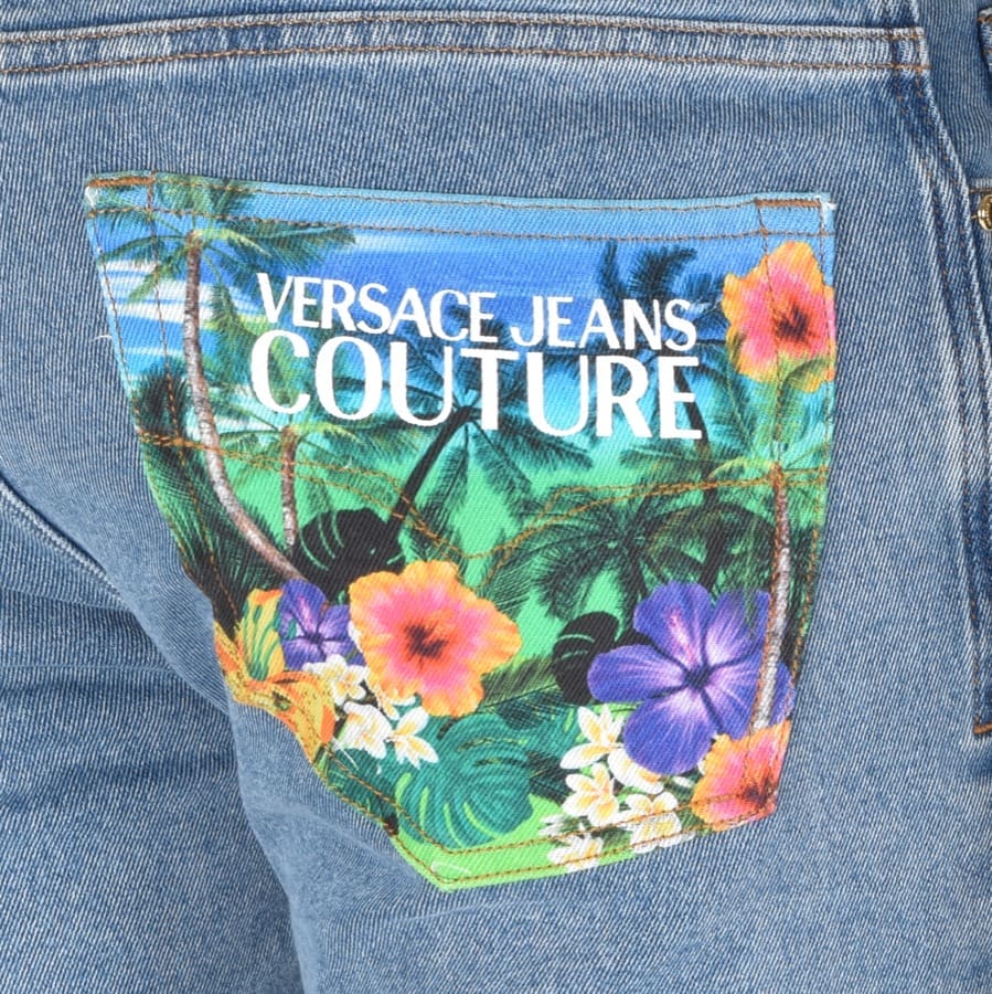 Alternative Image for ProductVersace Jeans Couture Slim Jeans Blue3